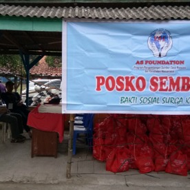 Bakti Sosial Yayasan Andi Sapran - Bansos Sembako